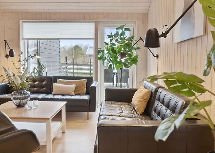 Modern Summer House In Pot With Sauna Hébergement de vacances Sonderby (Midtjylland)